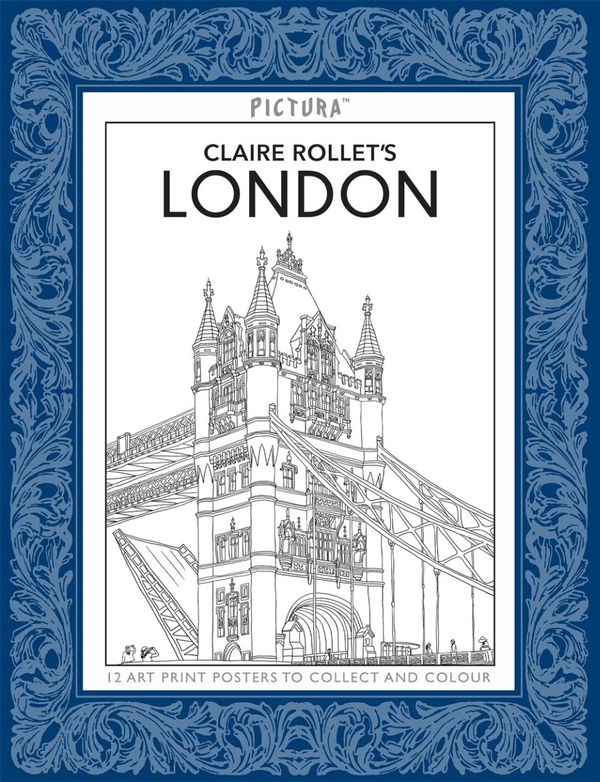 Бумажная книга «Pictura Prints. London», автор Клэр Ролле - фото №1