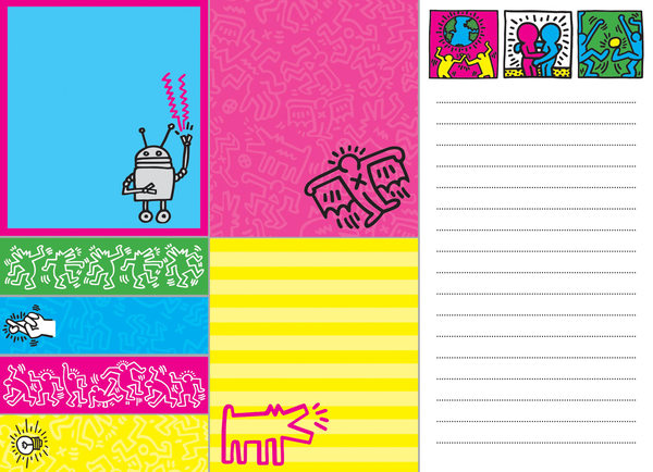 Бумажная книга «Sticky Notes: Keith Haring », автор Keith Haring - фото №1