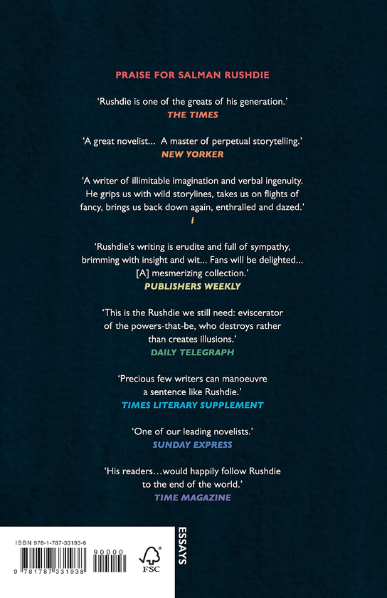 Бумажная книга «Languages of Truth. Essays 2003-2020», автор Салман Рушди - фото №1