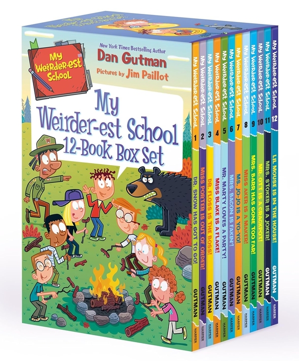Бумажная книга «My Weirder-est School. 12-Book Box Set», автор Дэн Гатмен - фото №1