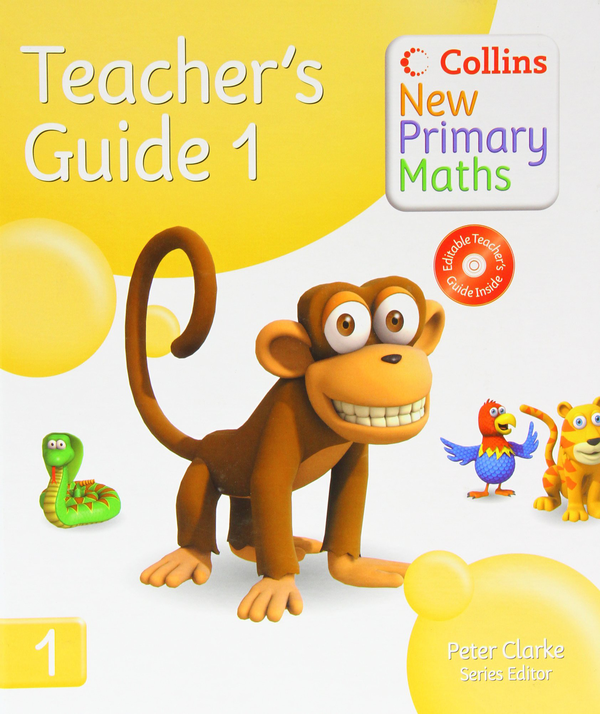 Паперова книга «Collins New Primary Maths. Teacher's Guide 1», автор Пітер Кларксон - фото №1