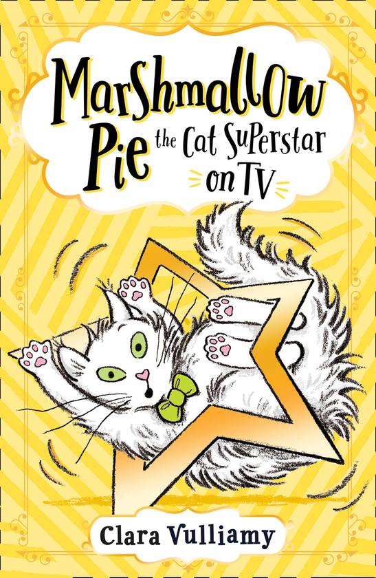 Паперова книга «Marshmallow Pie The Cat Superstar On TV», автор Клара Вальямі - фото №1