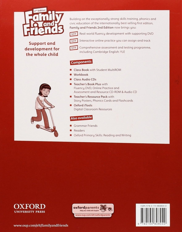 Бумажная книга «Family & Friends. Level 2. Workbook», автор Наоми Симмонс - фото №1