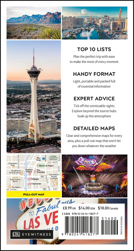 Бумажная книга «Top 10 Las Vegas» - фото №1