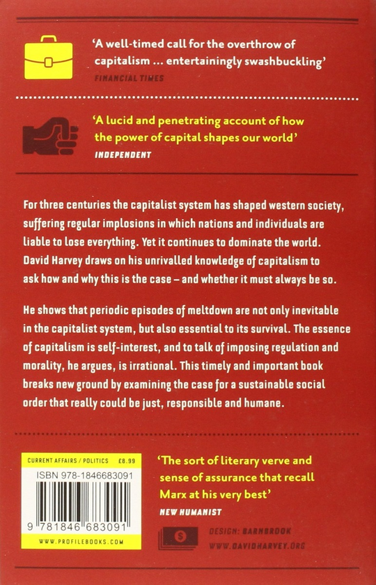 Бумажная книга «The Enigma of Capital. And the Crises of Capitalism», автор Дэвид Харви - фото №1