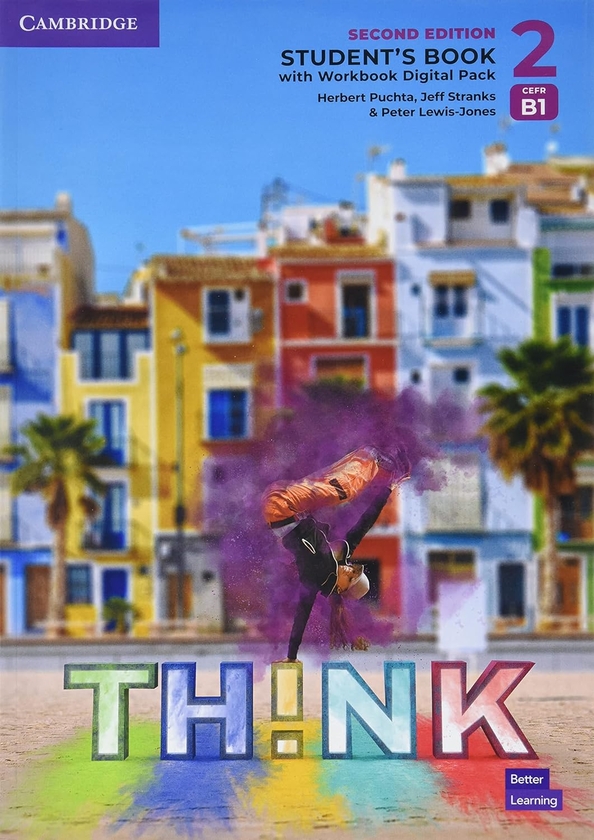 [object Object] «Think. Level 2. Student's Book with Workbook. Digital Pack (British English)», авторов Герберт Пухта, Джефф Стрэнкс, Питер Льюис-Джонс - фото №1