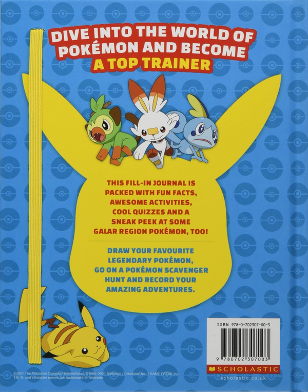 Паперова книга «Pokemon. Pokemon Champion Trainer Journal» - фото №1