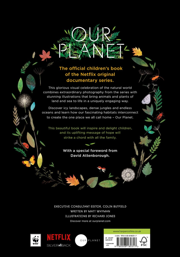 Бумажная книга «Our Planet. The One Place We All Call Home», автор Мэтт Уаймен - фото №1
