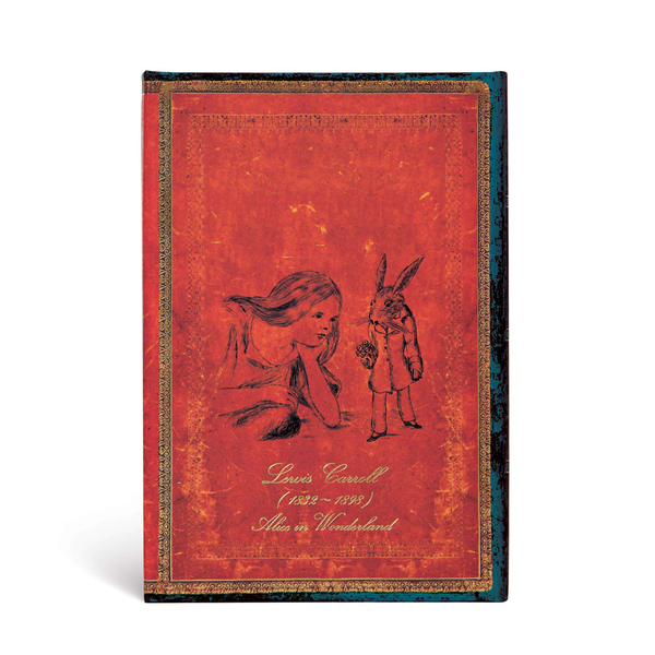  «Блокнот Paperblanks Манускрипты Льюис Кэрролл Алиса Линейка (PB4610-3)», бренда Paperblanks - фото №1