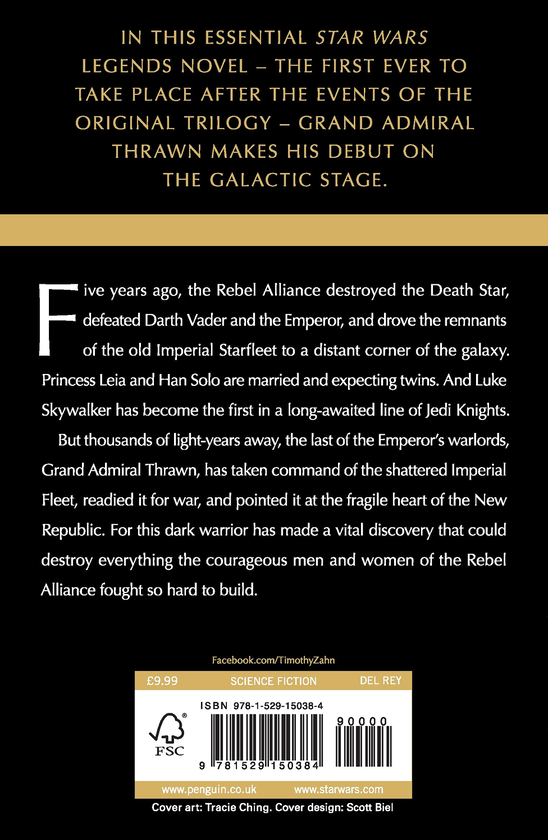 Паперова книга «Heir to the Empire. Book 1», автор Тімоті Зан - фото №1