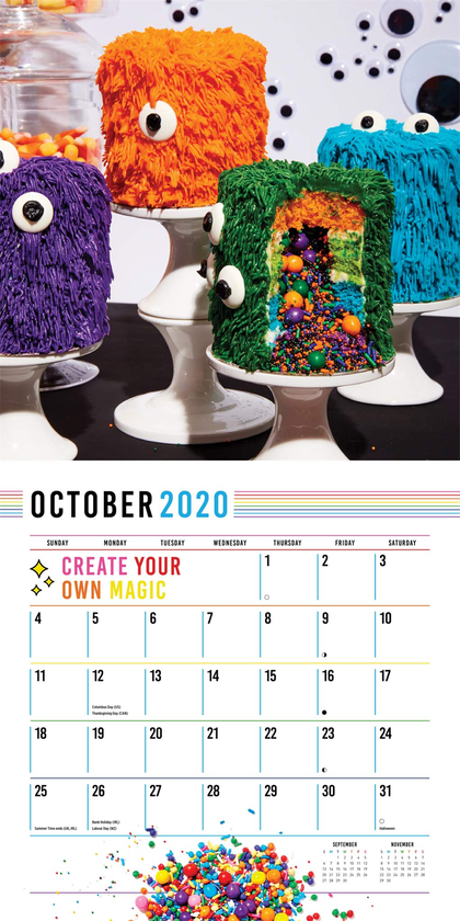 Бумажная книга «Power of Sprinkles 2020 Wall Calendar. From the Founder of Flour Shop», автор Амира Кассем - фото №1