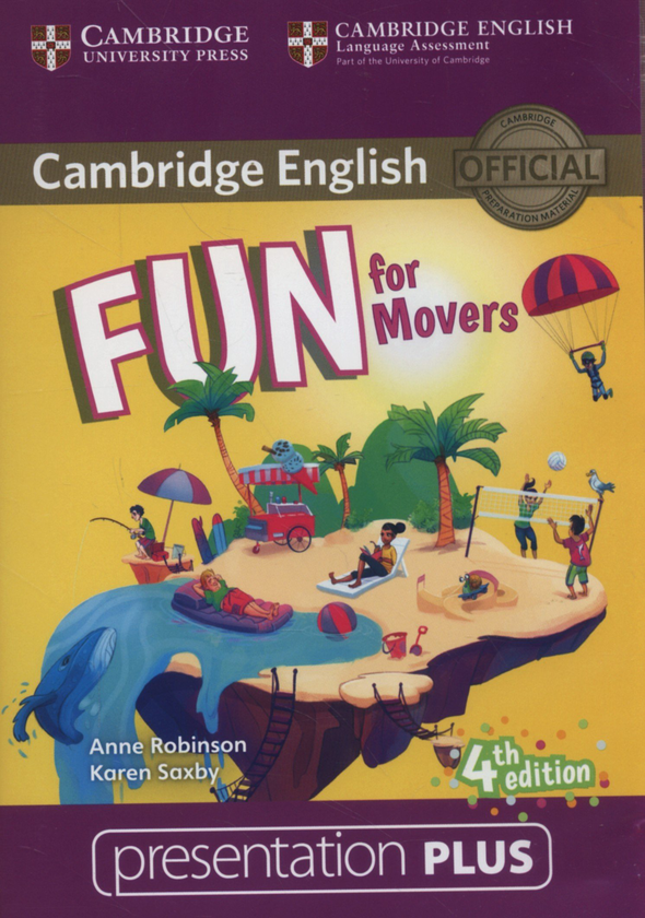 [object Object] «Fun for Movers Presentation Plus DVD-ROM», авторів Енн Робінсон, Карен Саксбі - фото №1