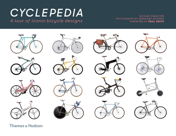 Паперова книга «Cyclepedia. A Tour of Iconic Bicycle Designs», автор Майкл Ембахер - фото №1