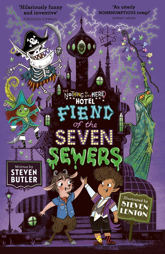 Бумажная книга «Fiend of the Seven Sewers», автор Стивен Батлер - фото №1
