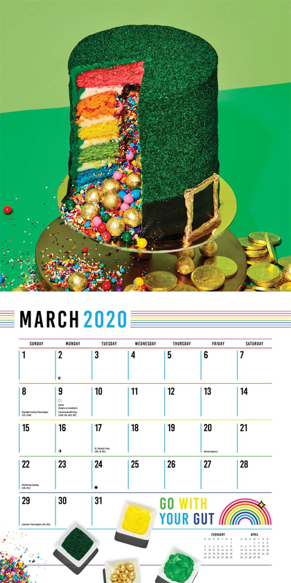 Бумажная книга «Power of Sprinkles 2020 Wall Calendar. From the Founder of Flour Shop», автор Амира Кассем - фото №1