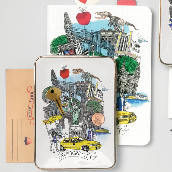 Бумажная книга «NYC Handmade Silkscreened Journal» - фото №1
