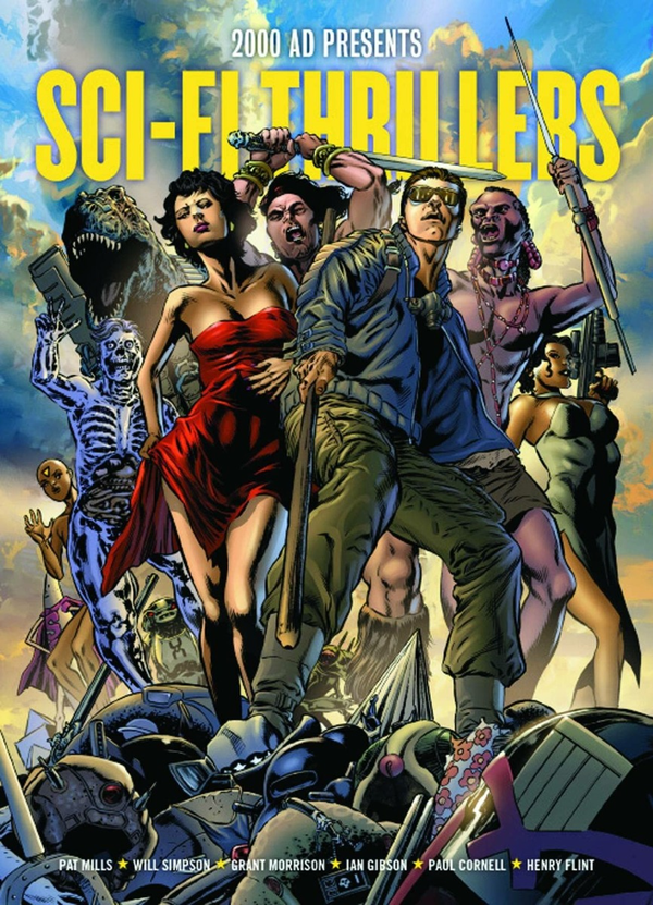 Паперова книга «2000 AD Presents Sci-fi Thrillers», авторів Грант Моррісон, Пітер Мілліган, Джон Вагнер - фото №1