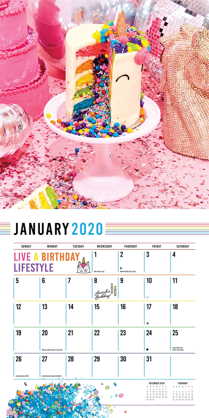 Бумажная книга «Power of Sprinkles 2020 Wall Calendar. From the Founder of Flour Shop», автор Амира Кассем - фото №1