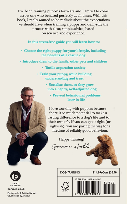 Бумажная книга «Perfectly Imperfect Puppy. The ultimate life-changing programme for training a well-behaved, happy dog», автор Грэм Холл - фото №1