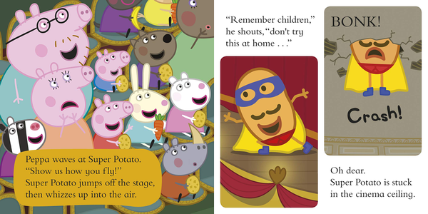 Бумажная книга «Peppa Pig. Peppa Goes to the Cinema» - фото №1