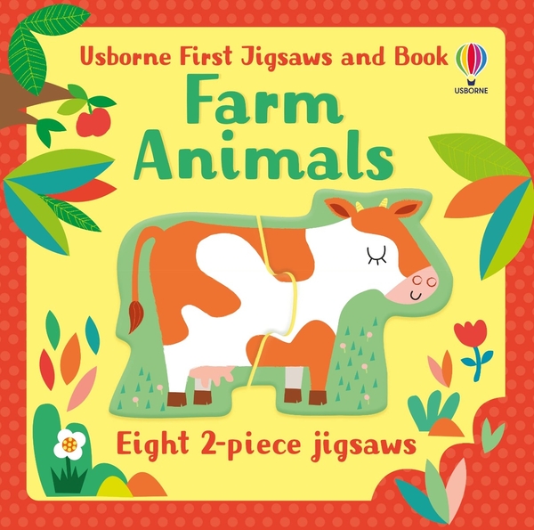 [object Object] «Usborne First Jigsaws. Farm», автор Мэтью Олдэм - фото №1