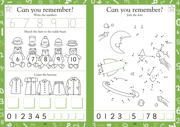 [object Object] «Maths Made Easy Numbers Ages 3-5 Preschool», автор Кэрол Вордерман - фото №4 - миниатюра