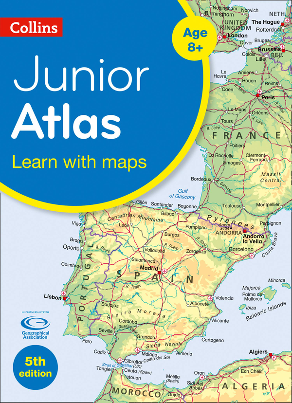 Бумажная книга «Collins Junior Atlas» - фото №1