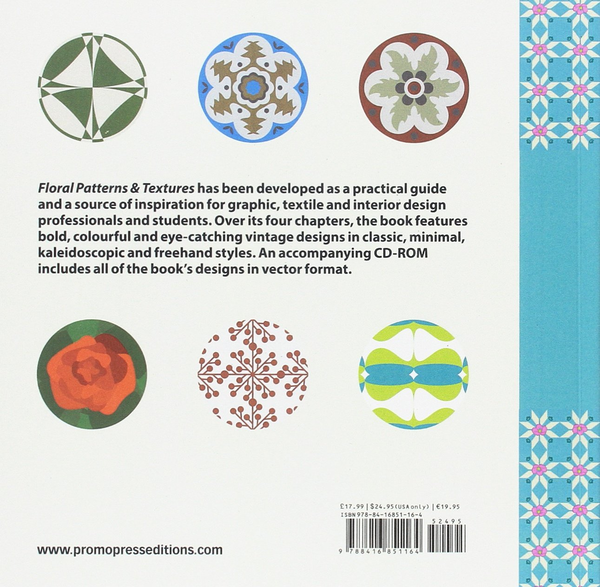 Паперова книга «Floral Patterns and Textures» - фото №1