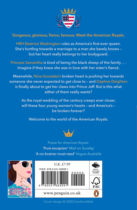 Бумажная книга «American Royals 2», автор Катарина Макги - фото №1