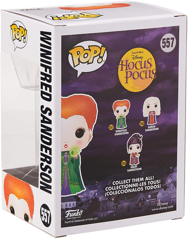 «Коллекционная фигурка Funko Pop! Hocus Pocus Winifred with Magic (41524)», бренда Funko Pop - фото №1
