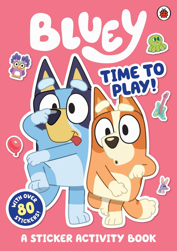 [object Object] «Bluey. Time to Play Sticker Activity» - фото №1