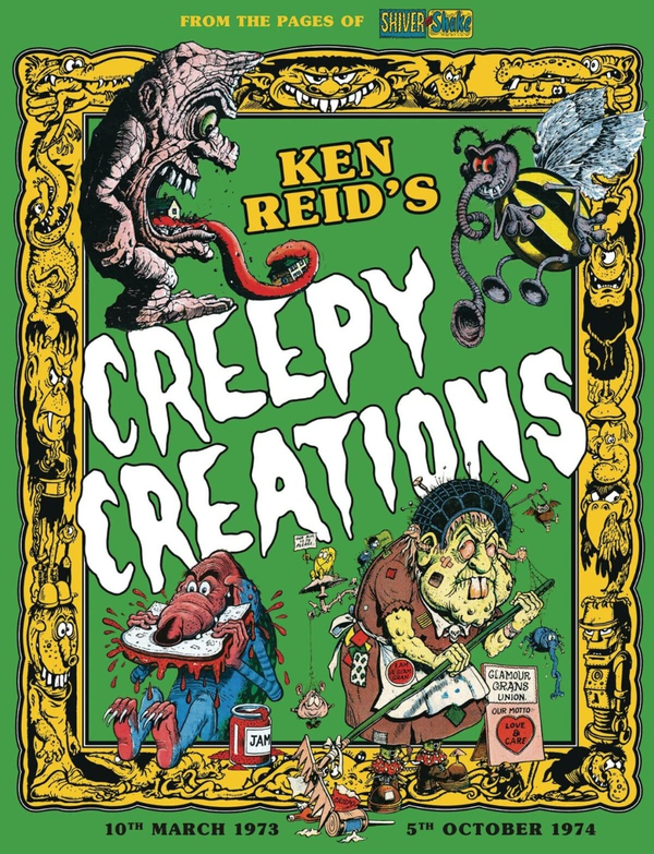 Бумажная книга «Creepy Creations», автор Кен Рид - фото №1