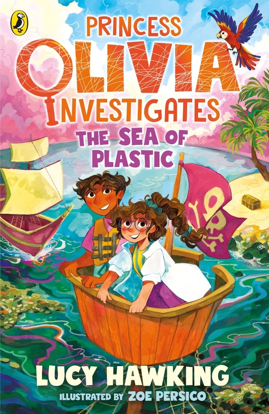 Бумажная книга «Princess Olivia Investigates. The Sea of Plastic», автор Люси Хокинг - фото №1