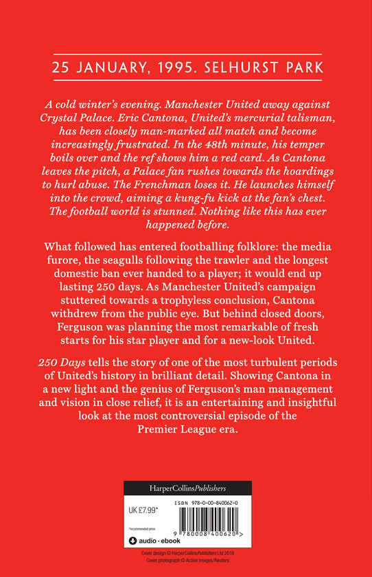 Бумажная книга «250 Days : Cantona'S Kung Fu and the Making of Man U», автор Дэниел Стори - фото №1