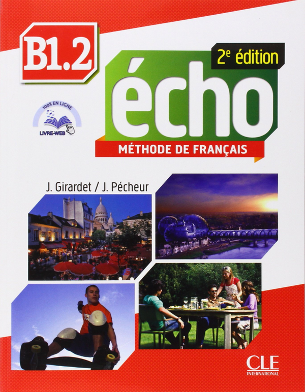 Паперова книга «Echo B1.2. 2eme édition», автор Джекі Жирарде - фото №1