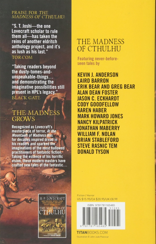 Бумажная книга «The Madness of Cthulhu Anthology. Volume 2» - фото №1