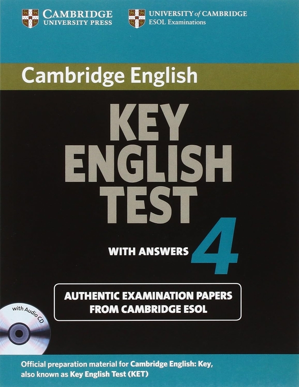 Бумажная книга «Cambridge Key English Test 4 Self Study Pack» - фото №1