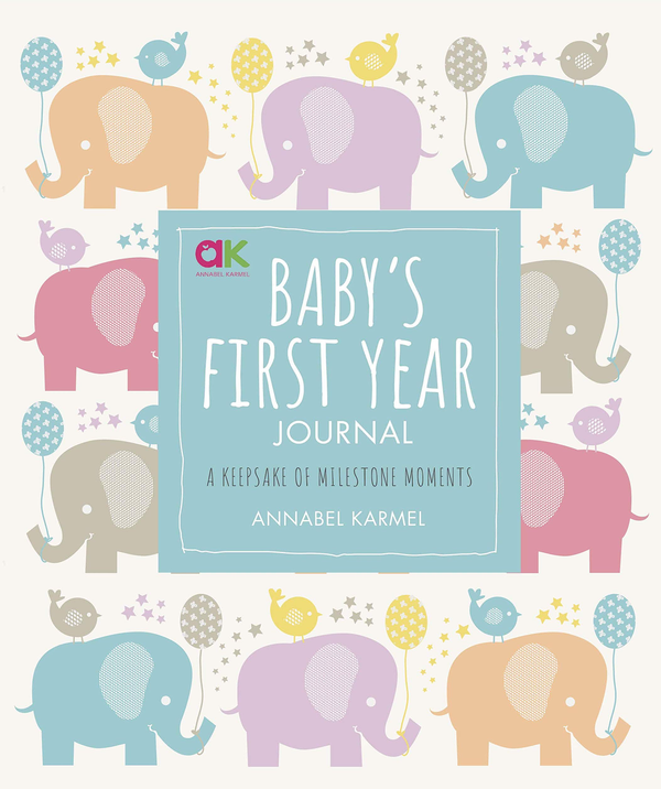 Бумажная книга «Baby's First Year Journal», автор Аннабель Кармель - фото №1
