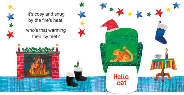 Бумажная книга «The Very Hungry Caterpillar's Christmas Eve», автор Эрик Карл - фото №1