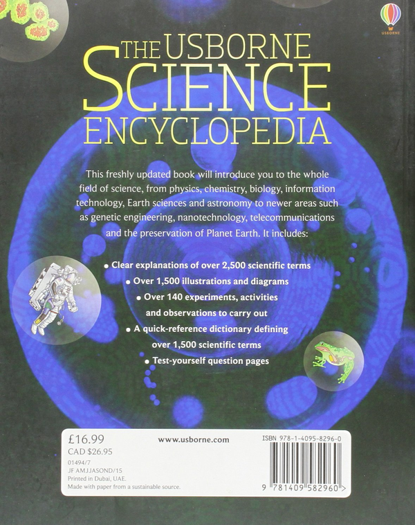 Паперова книга «Science Encyclopedia», автор Кірстін Робсон - фото №1