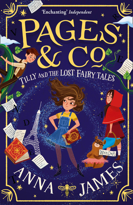 Паперова книга «Pages & Co.: Tilly and the Lost Fairy Tales», автор Анна Джеймс - фото №1