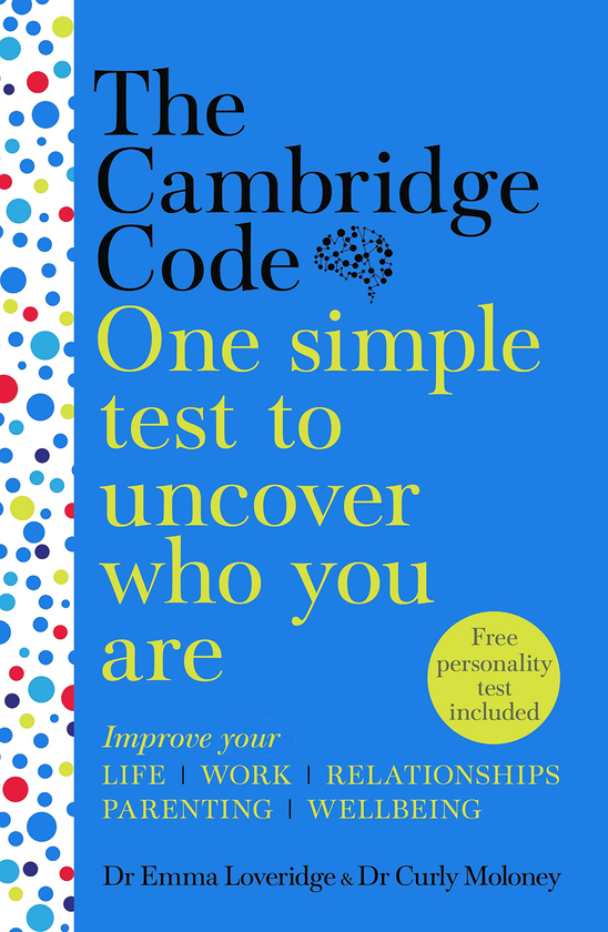 Паперова книга «The Cambridge Code: One Simple Test to Uncover Who You Are», авторів Емма Лаврідж, Керлі Молоні - фото №1
