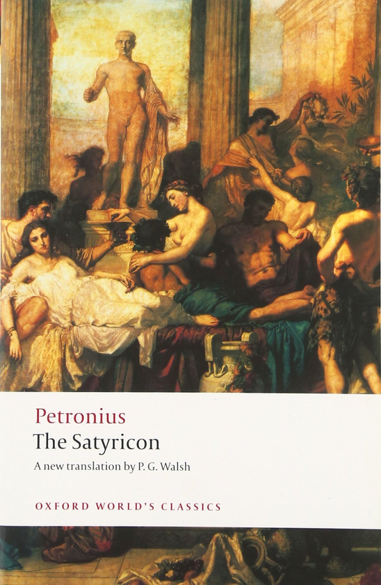 Паперова книга «The Satyricon», автор Петронiус Арбiтр - фото №1