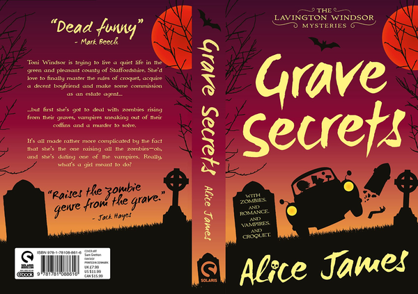 Бумажная книга «Grave Secrets», автор Элис Джеймс - фото №1