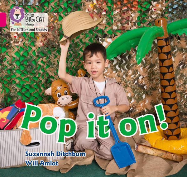 Паперова книга «Pop it on!: Band 01b/Pink B» - фото №1