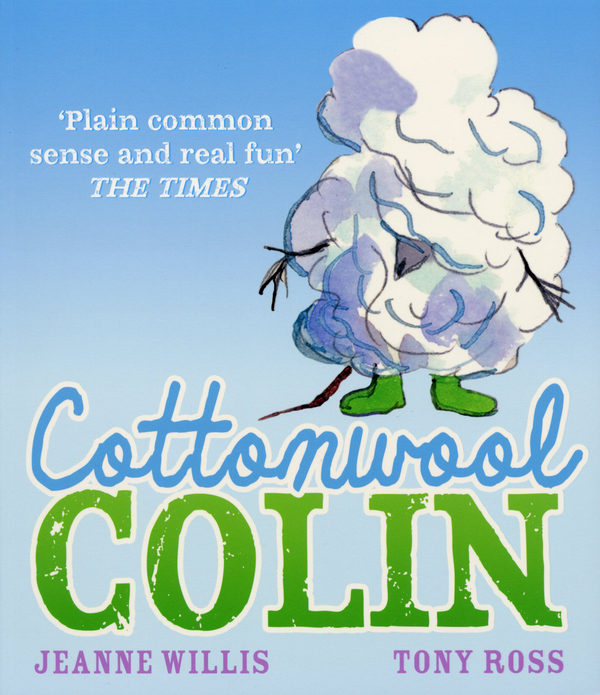 Паперова книга «Cottonwool Colin», автор Жанна Вілліс - фото №1