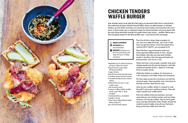 Бумажная книга «The Burger Book: Banging burgers, sides and sauces to cook indoors and out», автор Кристиан Стивенсон - фото №1
