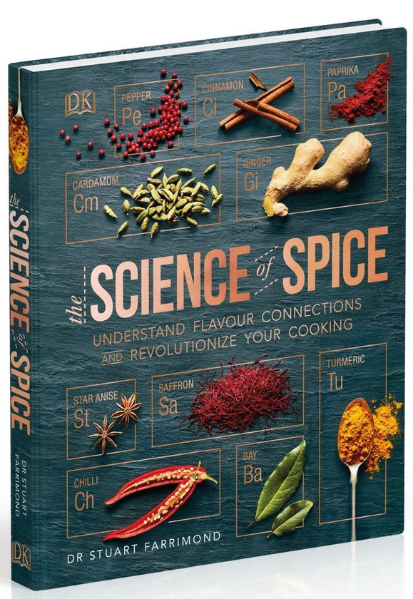 Паперова книга «The Science of Spice», автор Стюарт Фаррімонд - фото №1