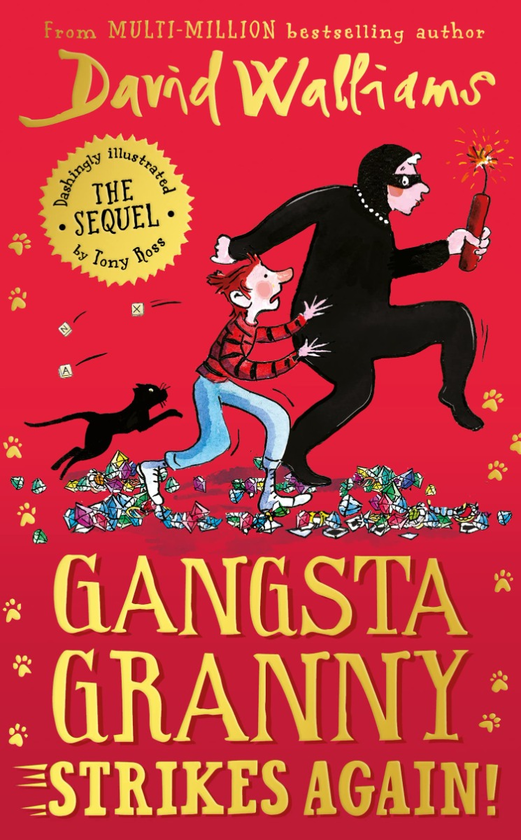 Бумажная книга «Gangsta Granny Strikes Again», автор Дэвид Уольямс - фото №1