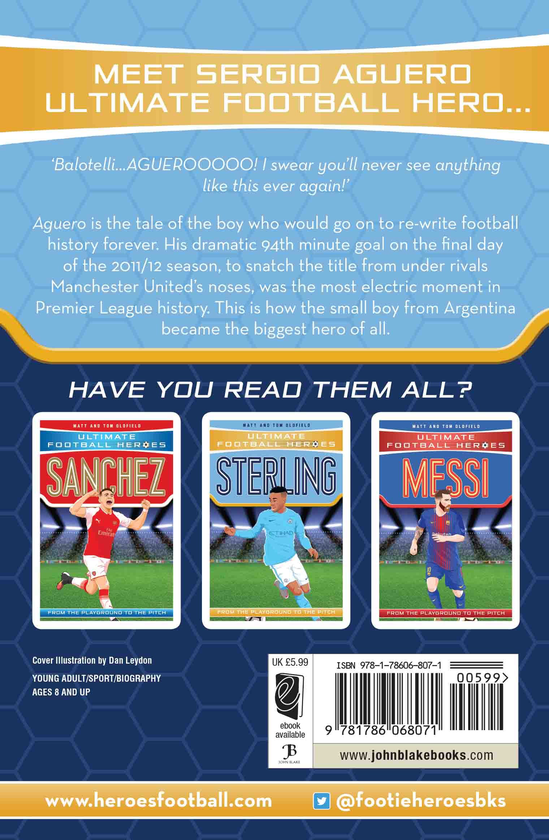 [object Object] «Aguero (Ultimate Football Heroes) - Collect Them All!», авторов Мэтт Олдфилд, Том Олдфилд - фото №2 - миниатюра